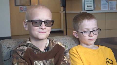 Alaska boy battling cancer delivers 124 Easter baskets to hospitalized children