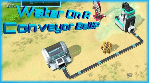 Water On A Conveyor Belt!? / Dyson Sphere Program R1 E9