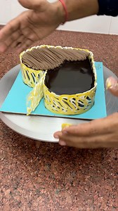 1.4M views · 10K reactions | New design, heart shape cake \ heart shape cake tutorial | Heart, shape chocolate cake #Viral #Trending #HeartShapeCake #HeartChocolateCake #CakeDecoratingIdeas #CakeRecipe #ViralVideo #TrendingVideo #chocolatecaketutorial | roshan_cake_chef | Facebook