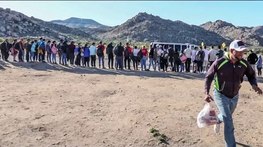 Senate Republicans block border security bill as they campaign on border chaos