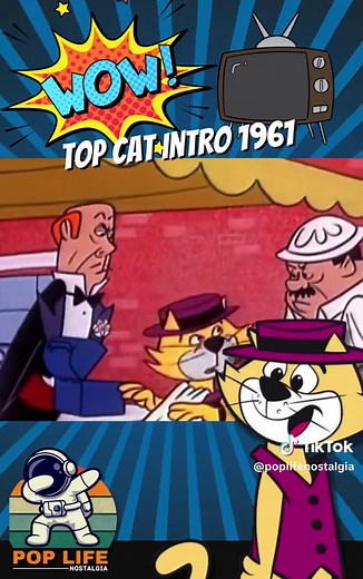 Top Cat Cartoon Theme Song | 1961 Mexican Classic | Nostalgic Entertainment