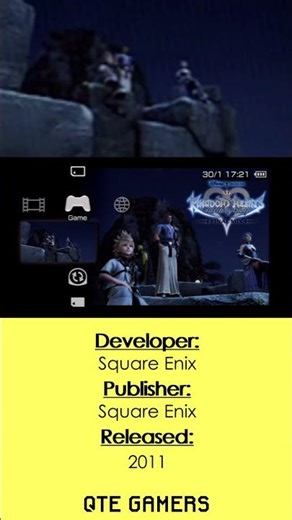 #PSP XMB - Kingdom Hearts Birth by Sleep Final Mix (キングダム ハーツ バース バイ スリープ ファイナル ミックス)