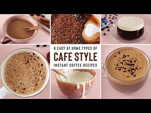 Cafe Style DALGONA Coffee Using INSTANT COFFEE | 6 Delicious Recipes