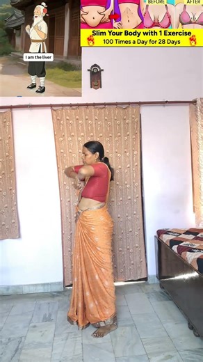 Burn 🔥 your full body fat #middleagegeeta #easyexerciseathome #fatlossworkout #dailyworkout