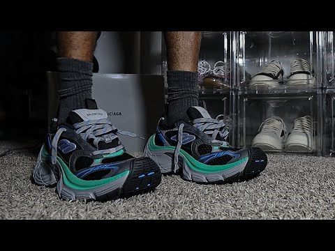 Balenciaga 6XL Sneaker Black, Green, Blue | Unboxing & On Foot Review!