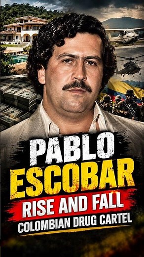 How Pablo Escobar Built (and Lost) a Billion-Dollar Empire #history #facts #mystery