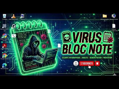 command faire un journal informatique avec bloc note