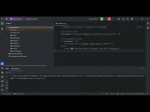 Explicando o programa em Python da multa ao motorista por velocidade