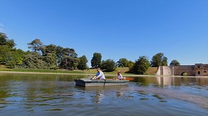 16K views · 370 reactions | Ahoy there!‍♀️ Cast off in one of our rowing boats, available to hire from Wednesday 12th August. A perfect day out for you and your little pirates to have some fun in the great outdoors! Or if you fancy a little romance, serenade your sweetheart as you set sail for a hazy summer day... Find out more at blenheimpalace.com/rowing-boats | Blenheim Palace | Facebook