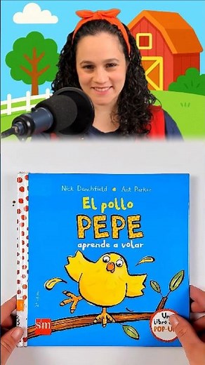 Pepe the Chicken Learns to Fly 🐤 0+ #childrensbooks #storytelling #booksin60seconds #makingof