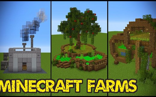 【我的世界】11个很棒的农场设计 | 11 Minecraft Farm Designs! - Minecraft建筑欣赏