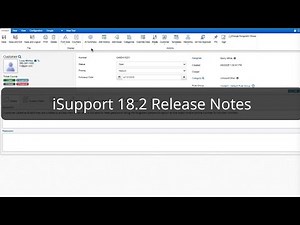 iSupport 18.2 Release Notes
