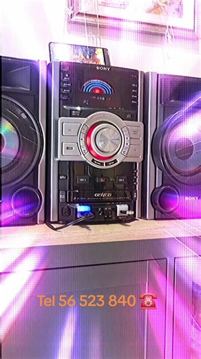 Chaîne Stéréo Sony 4400 Watts Disponibile en Algérie