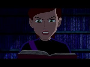 Gwen steal books from Hex and get caught , Ben 10 Ultimate Alien Episode 45