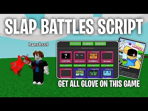 [VERY OP] Slap Battles Script | Get All Gloves Instantly | Best OP Script | HNBLOX
