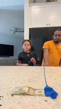 Sticky Money challenge 😂 #shorts