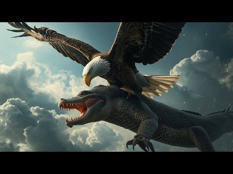 Eagle Attacks Anaconda | Epic Sky Battle for Survival | Eagle vs Anaconda