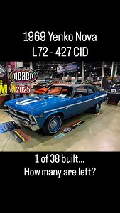 @mcacn_show #MCACN2025 #Yenko #Nova #427 #MuscleCar | King Muscle Car Media
