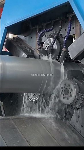 CNC metal tube flow forming machine