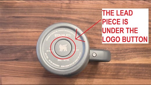 Stanley Cup: The lead is under the logo button