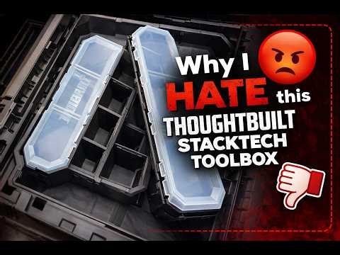 Why I hate the Toughbuilt Stacktech Toolbox TB-B1-B-30