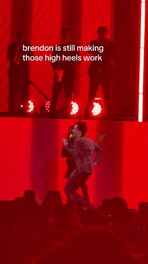 Brendon Urie Rocks High Heels at Panic! At The Disco Concert