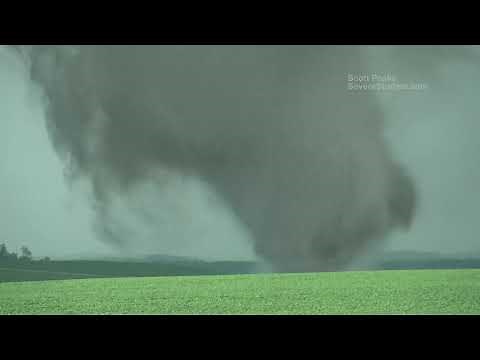 Ashby, MN Tornado in Close-Range 4K - 8 July 2020