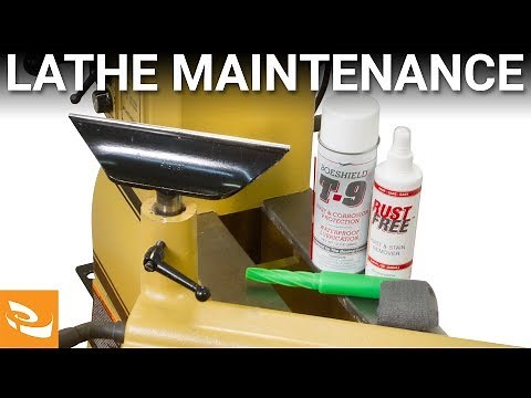 How to Maintain your Wood Lathe (101)
