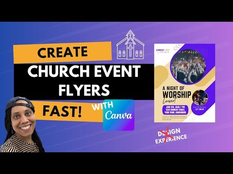 How to Make Church Flyers in Minutes!