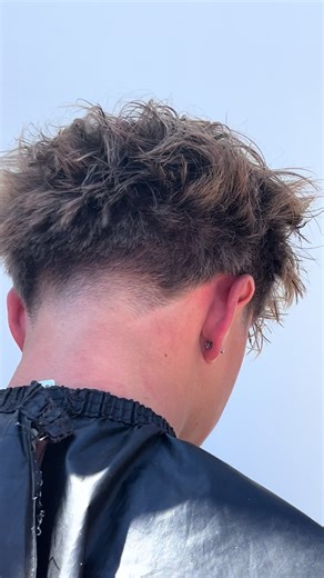 Blowout Low Taper Fade Hairstyle