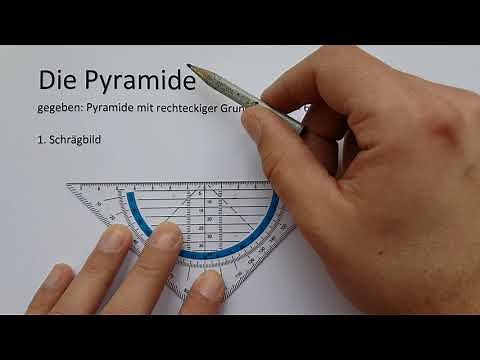 Schrägbild einer Pyramide