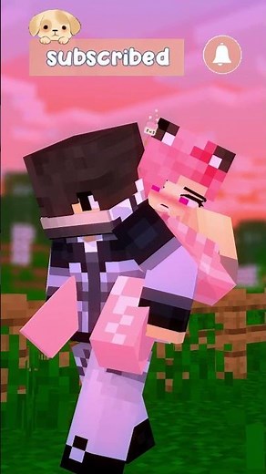 zane bitten by kawaii chan aphmau's friends - minecraft animation #shorts