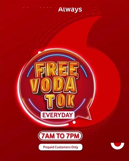 Free Calls from 7AM - 7PM TODAY!