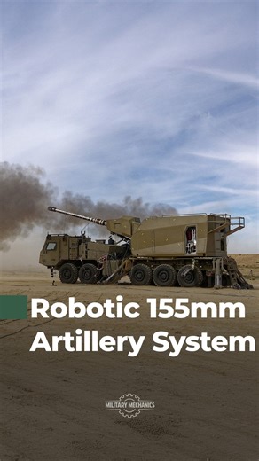 Rheinmetall and Elbit Systems demonstrated their automated 155mm self-propelled howitzer, featuring a robotic turret, high mobility, and advanced firepower. | Military Mechanics