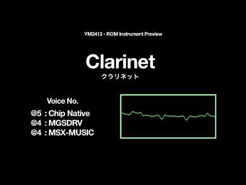 YM2413 All ROM Instruments Preview