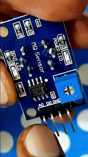 MQ-135 Sensor Pinout & Parts Explained | Air Quality Sensor #arduino #shorts #arduinoproject