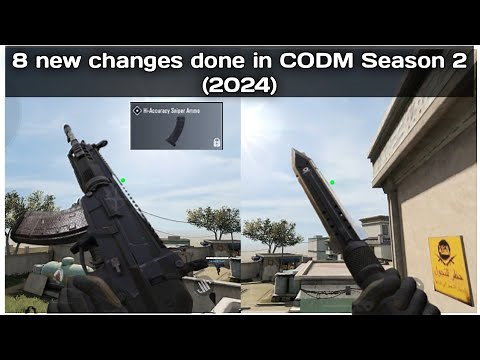 8 new changes in CODM Season 2 (2024)