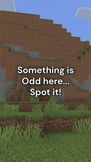Spot the Odd block with Sharp eyes... Minecraft challenge!
