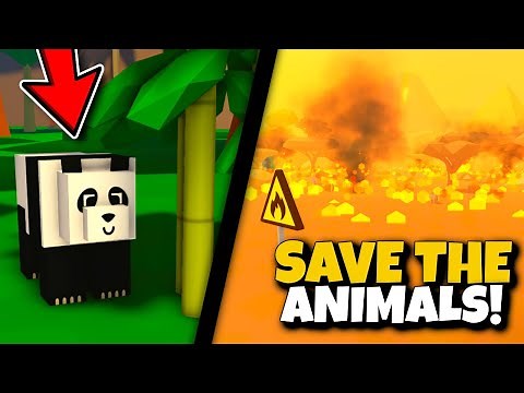 Saving ENDANGERED Animals In This AMAZING And UNIQUE Simulator! Endangered World Roblox