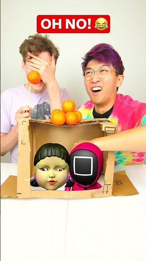 SQUID GAME MYSTERY BOX CHALLENGE! #shorts