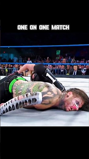 Aj style vs. Jeff Hardy : One on one Match