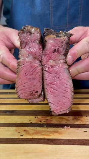 Ribeye Steak with Polenta Fries & Salsa Verde
