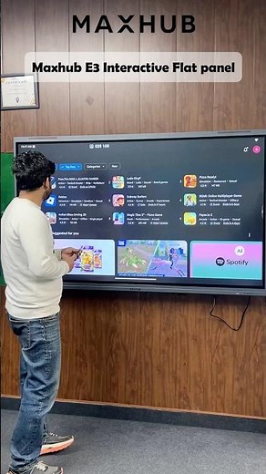 How to download apps in Maxhub E3 Smart panel | Smart Infovision