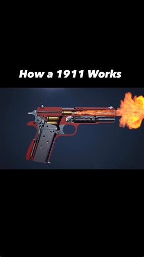 Matt Rittman on Instagram: "Check out my latest animation showing how a 1911 works! See the full animation on my YouTube channel! #1911 #3d #animation #guns #colt #pistol"