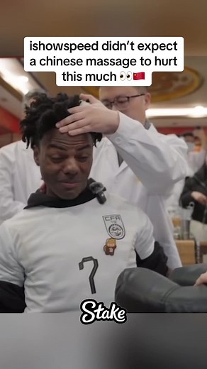 IShowSpeed's Surprising Chinese Massage Experience