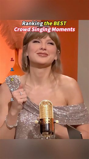 Ranking the BEST Crowd Singing Moments 🎤😭#taylorswift #adele #pharrellwilliams #singer #celebriti