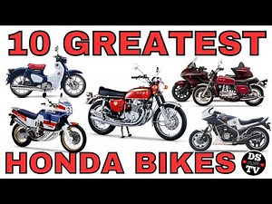 Top 10 Greatest Honda Motorcycles of All Time