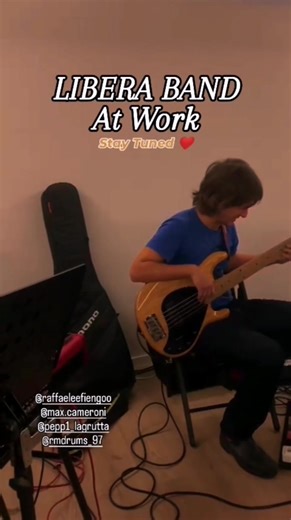 1.7K views · 71 reactions |  LIBERA BAND - At Work - Stay Tuned ❤️ | Giovanni Falzone | Facebook