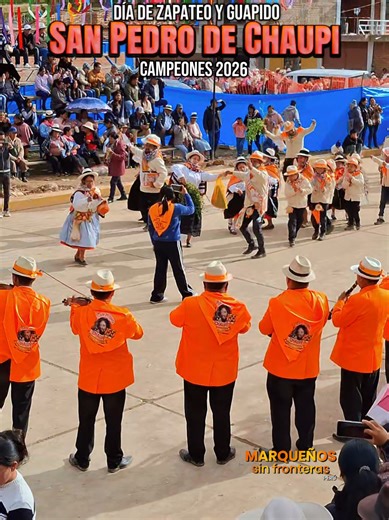 Campeones 2026, San Pedro de Chaupi. #carnavalmarqueño #patrimoniocultural #costumbres #marcojauja #LIVEIncentiveProgram