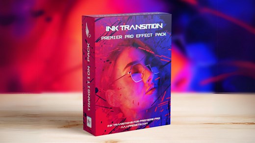 Ink drop flow Transition - Seamless Ink Effect for Adobe Premiere Pro